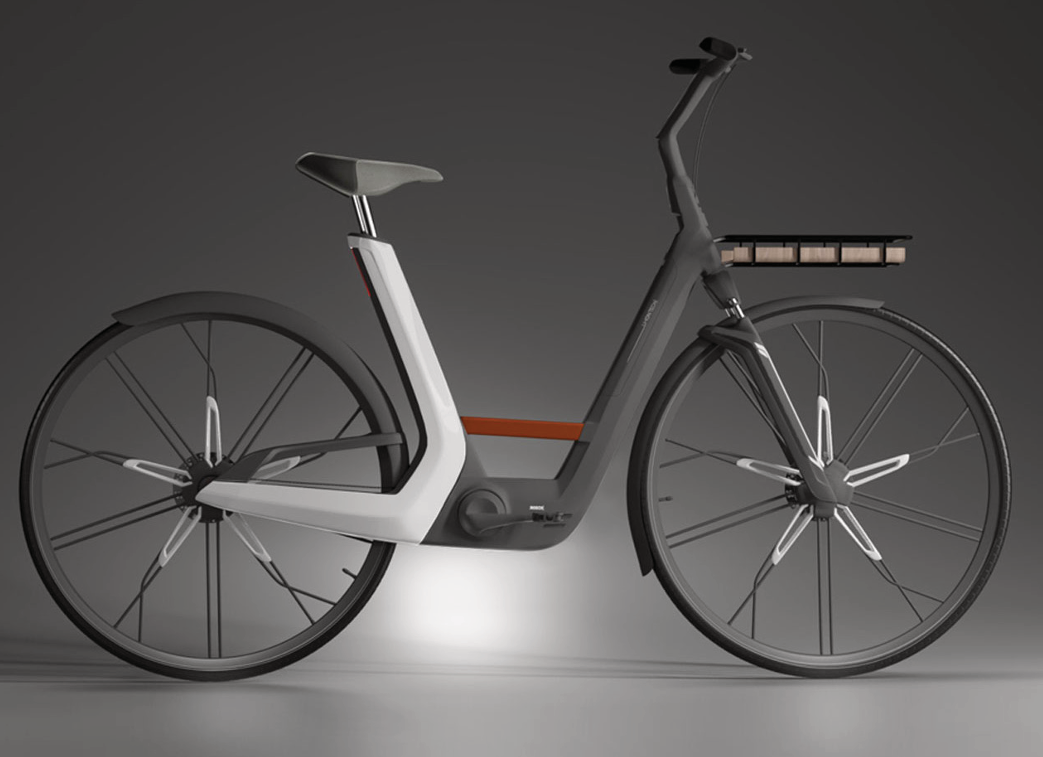 Bik-e zakelijke elektrische fiets ontworpen voor LeasePlan voor zakelijke mobiliteit
